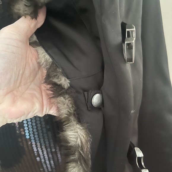 Park Hurst Outdoor Edition Black Satiny Jacket Size Medium - Picture 11 of 16